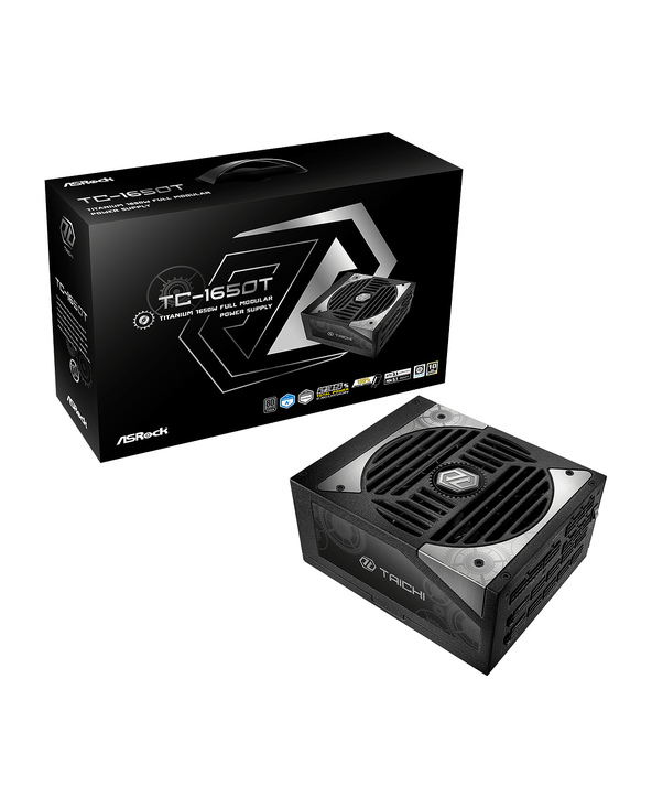 Asrock Taichi TC-1650T unité d'alimentation d'énergie 1650 W 20+4 pin ATX ATX Noir