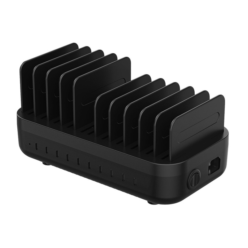 DLH DY-AU5440 chargeur d'appareils mobiles Universel Noir Secteur Intérieure