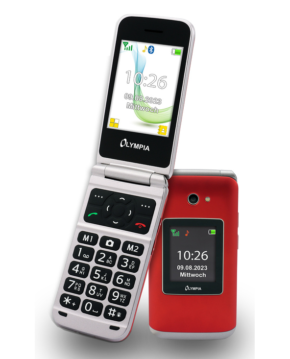 Olympia VITUS 4G 7,11 cm (2.8") 147 g Rouge Appareil-photo de téléphone