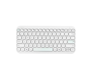 ASUS Marshmallow Keyboard KW100 clavier Maison Bluetooth QWERTZ Allemand Blanc