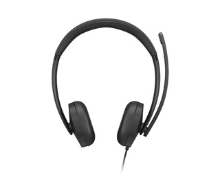 Lenovo VoIP Headset 5000 Casque Avec fil Arceau Bureau/Centre d'appels USB Type-C Noir