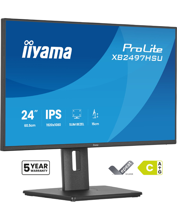 iiyama ProLite XB2497HSU-B1 23.8" LED Full HD 4 ms Noir