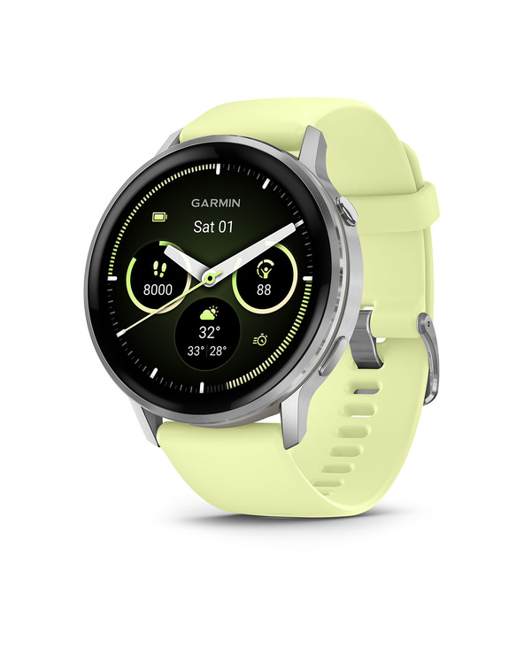 Garmin Venu 010-03014-02 smartwatche et montre de sport 3,56 cm (1.4") AMOLED 45 mm Numérique 454 x 454 pixels Écran tactile Arg