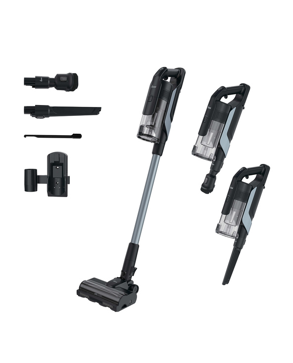 Hoover HF610H 011 Aspirateur balai Batterie Sec EPA Sans sac 0,7 L 650 W Noir, Gris 4 Ah
