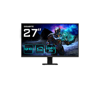 GIGABYTE GS27Q X ÉCRAN GAMING 27" QHD - 2560 1440, 240HZ, 1MS, 300 CD/M², FREESYNC PREMIUM PRO, HDR READY, HDMI 2.0, DISPLAYPORT