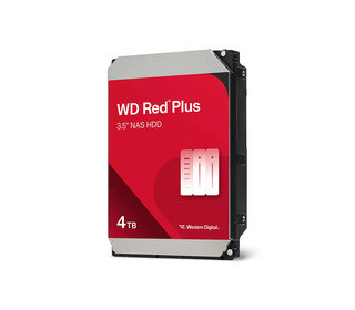 Western Digital Red Plus WD40EFZZ disque dur 4 To 5400 tr/min 128 Mo 3.5" Série ATA III
