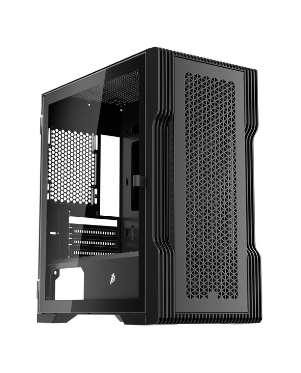1STPLAYER T3-BK unité centrale Micro Tower Noir