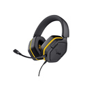 Trust 25784 casque Avec fil Arceau Gaming Noir, Jaune