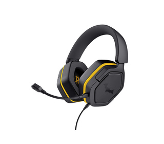 Trust 25784 casque Avec fil Arceau Gaming Noir, Jaune