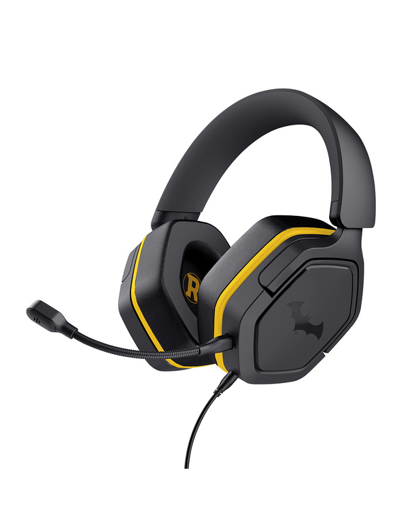 Trust 25784 casque Avec fil Arceau Gaming Noir, Jaune