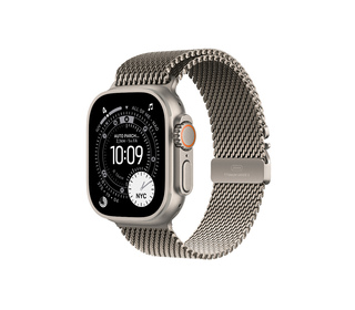 Apple Watch Ultra 3 OLED 49 mm Numérique 422 x 514 pixels Écran tactile 5G Titane Wifi GPS (satellite)