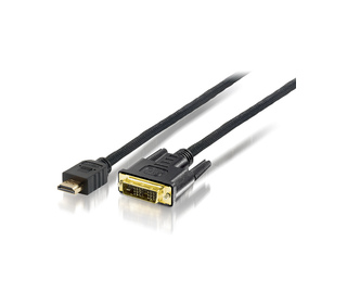 Equip 119329 Câble HDMI vers DVI-D, 10m, bidirectionnel
