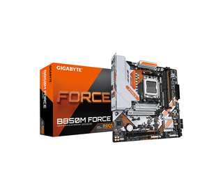 GIGABYTE B850M FORCE Carte Mère – Compatible avec les processeurs AMD Ryzen série 9000, VRM numérique 8+2+2 phases, jusqu’à 9600