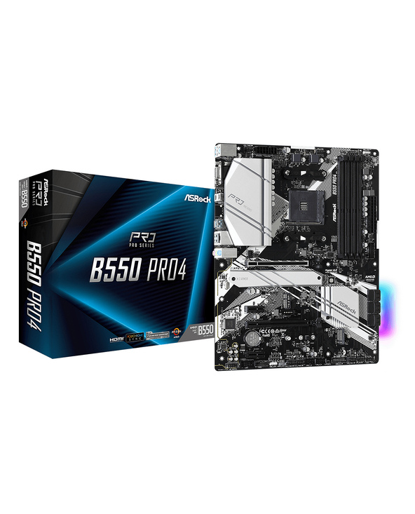 Asrock B550 Pro4 AMD B550 Emplacement AM4 ATX