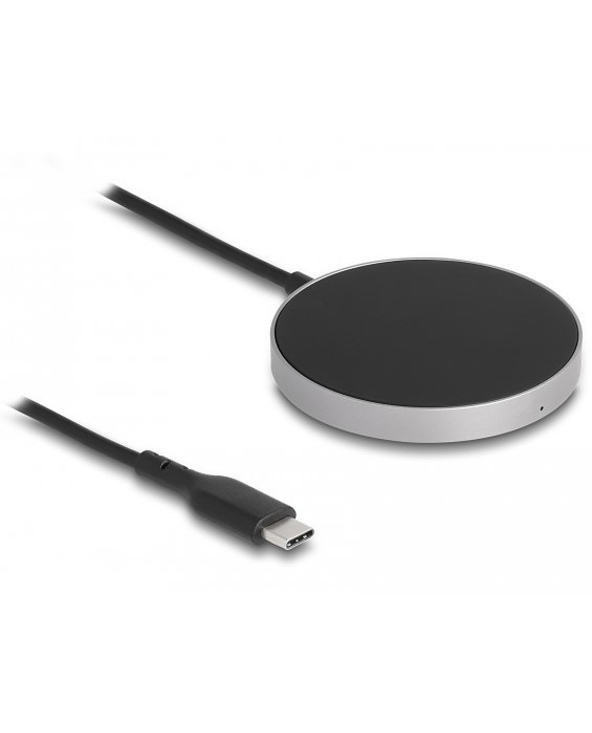 DeLOCK Chargeur sans fil avec 5 W / 7,5 W / 10 W / 15 W - Plateau de chargement inductif