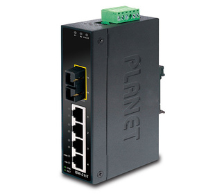 PLANET ISW-511T commutateur réseau Non-géré L2 Fast Ethernet (10/100) Noir