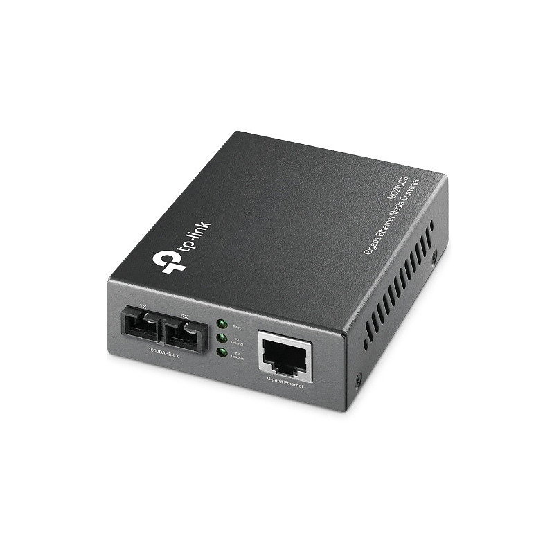 TP-Link MC210CS convertisseur de support réseau 1000 Mbit/s 1310 nm Monomode Noir