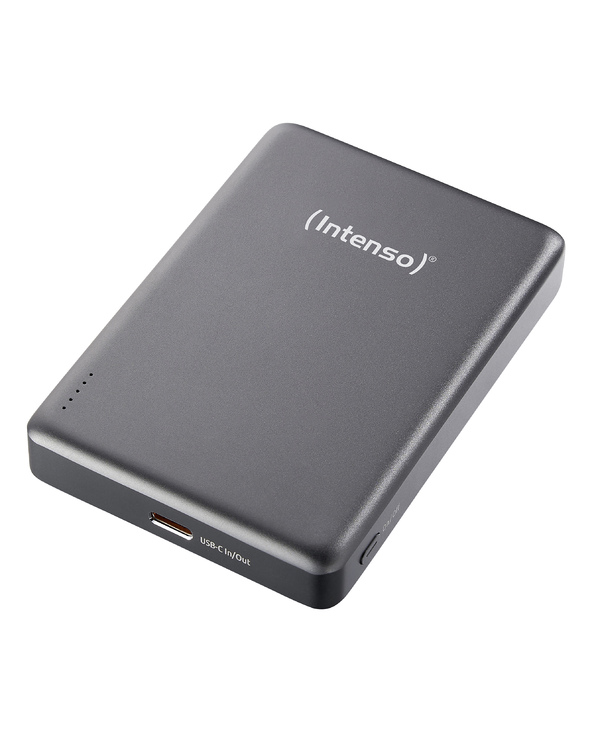 Intenso Batterie Externe Magnétique MW10000 10000 mAh – Compatible MagSafe, Charge Sans Fil 15W, USB-C PD 20W, Pour iPhone & And