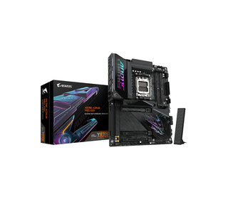 GIGABYTE X870E AORUS PRO X3D Carte Mère - Prend en charge les processeurs AMD Ryzen 9000, VRM numérique 18+2+2 phases, jusqu’à 9