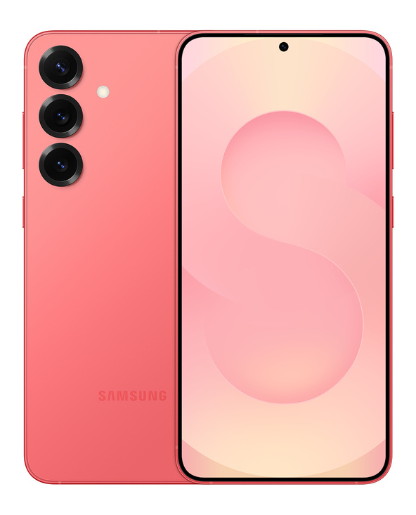 Samsung Galaxy S25+ SM-S936B/DS 6.7" 256 Go Corail, Rouge
