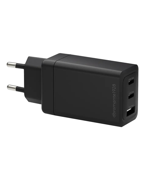 dbramante1928 CI65EUBL7229 chargeur d'appareils mobiles Ordinateur portable, Smartphone, Tablette Noir Secteur Charge rapide Int