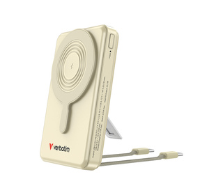 Verbatim 32274 banque d'alimentation électrique Lithium Polymère (LiPo) 10000 mAh Recharge sans fil Or