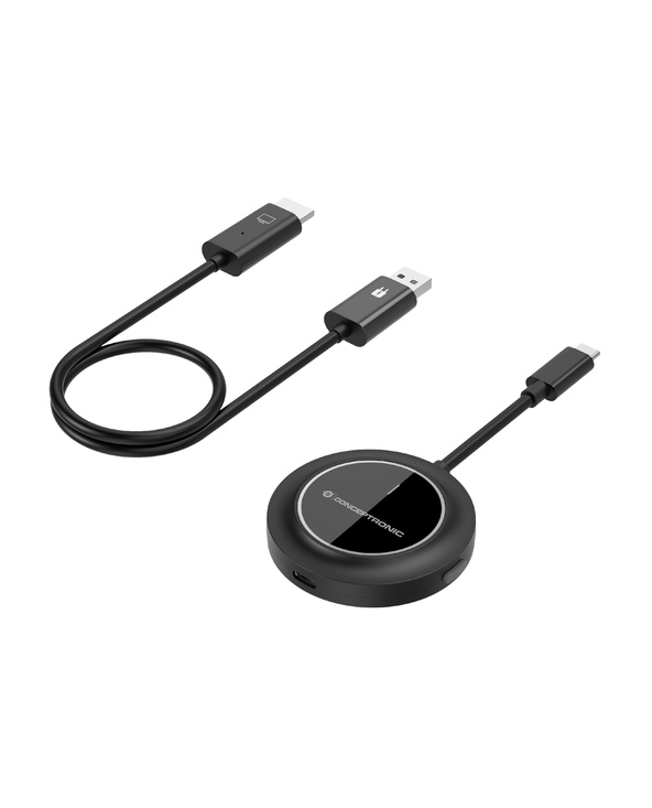 Conceptronic ATHERIC01B adaptateur d'affichage sans fil HDMI/USB Full HD Clé logicielle
