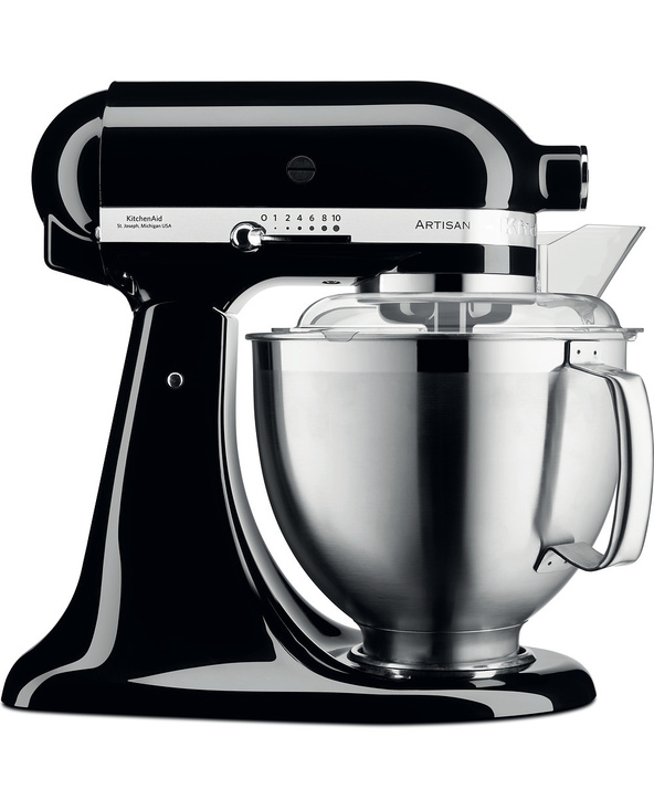 KitchenAid Artisan 5KSM185PS robot de cuisine 300 W 4,8 L Noir