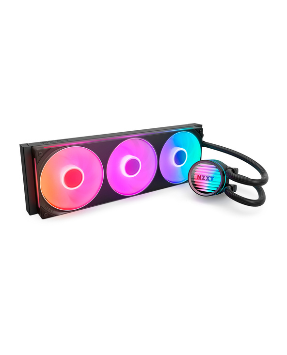 NZXT Kraken Core 360 RGB Processeur Kit de refroidissement du liquide 12 cm Noir 1 pièce(s)
