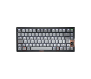 CHERRY KW 300W MX clavier Maison USB + Bluetooth AZERTY Français Noir, Cuivre, Gris