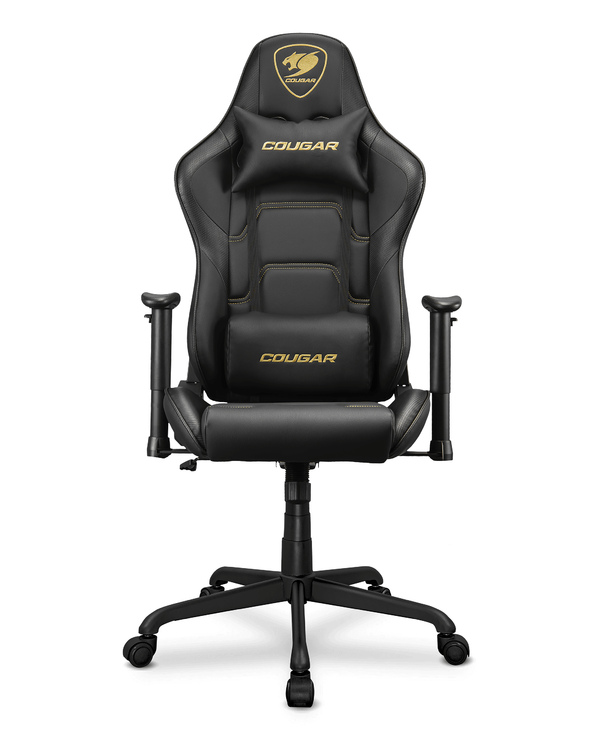 COUGAR CGR-ELI-GLB Siège de jeu sur PC Siège rembourré Noir