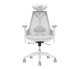 ASUS ROG Destrier Ergo Core White Siège de jeu sur PC Siège respirant Blanc