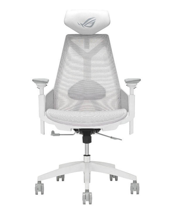 ASUS ROG Destrier Ergo Core White Siège de jeu sur PC Siège respirant Blanc