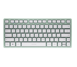 CHERRY KW 7100 MINI BT clavier Universel Bluetooth QWERTY US International Couleur menthe