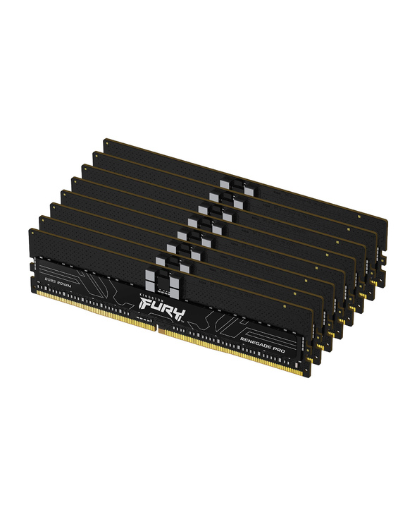 Kingston Technology FURY 128 Go 6000 MT/s DDR5 ECC Reg CL32 DIMM (kit de 8) Renegade Pro EXPO