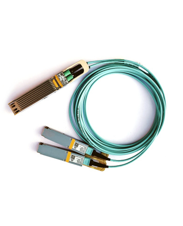 Nvidia MFA7U10-H010 câble InfiniBand et à fibres optiques 10 m 2x QSFP56 Bleu