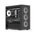 Aerocool D301A Mini Tower Noir, Bois