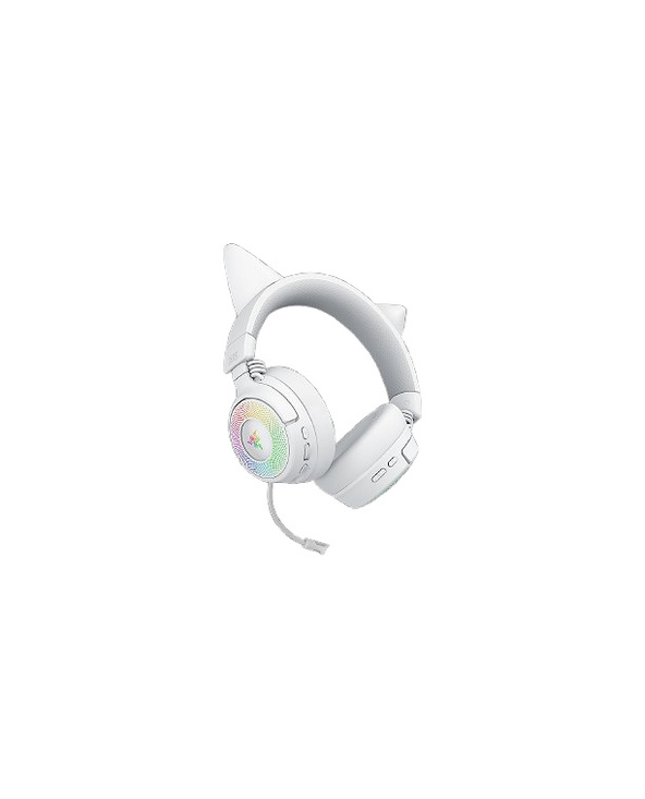 Razer Kraken Kitty V3 Pro - White Casque Avec fil &sans fil Arceau Gaming USB Type-A Bluetooth Blanc