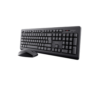 Trust Primo clavier Souris incluse Bureau RF sans fil QWERTY Anglais britannique Noir