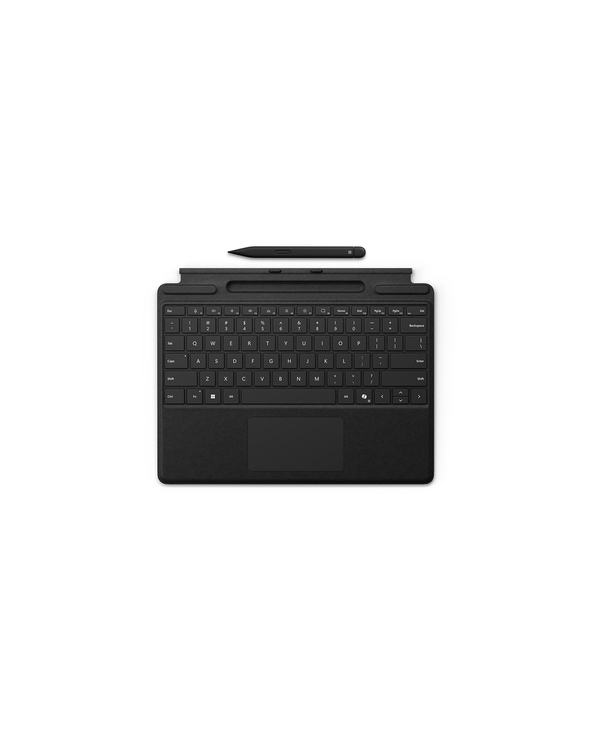 Microsoft Surface Pro Keyboard with Slim Pen AZERTY Belge Microsoft Cover port Noir