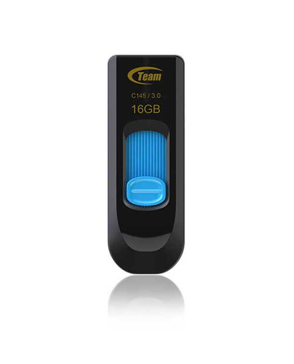 Team Group C145 lecteur USB flash 16 Go USB Type-A 3.2 Gen 1 (3.1 Gen 1) Noir, Bleu
