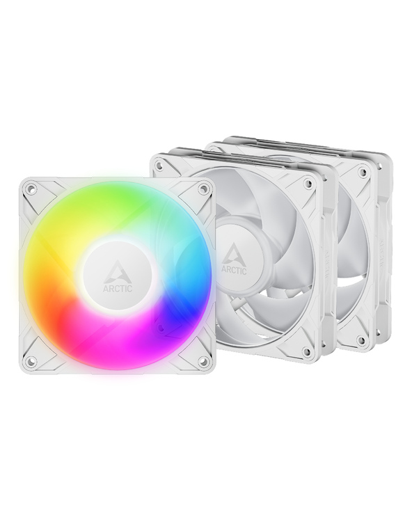 ARCTIC Freezer P12 Pro A-RGB (White) - 3 Pack Boitier PC Ventilateur 12 cm Blanc 3 pièce(s)