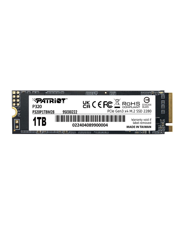 Patriot Memory P320 1 To M.2 PCI Express 3.0 NVMe