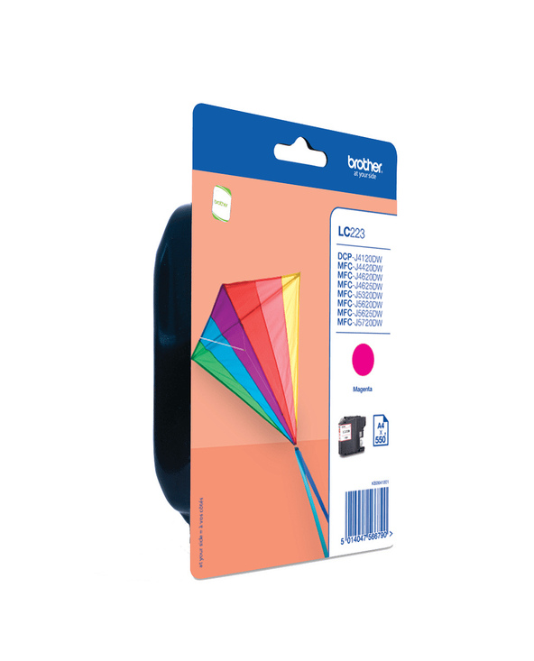 Brother LC223MBP cartouche d'encre 1 pièce(s) Original Magenta