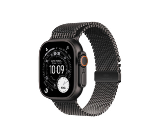 Apple Watch Ultra 3 OLED 49 mm Numérique 422 x 514 pixels Écran tactile 5G Noir Wifi GPS (satellite)