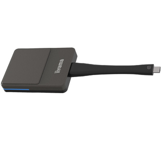 iiyama WP D002C connecteur de télévision intelligent USB 4K Ultra HD Noir, Argent