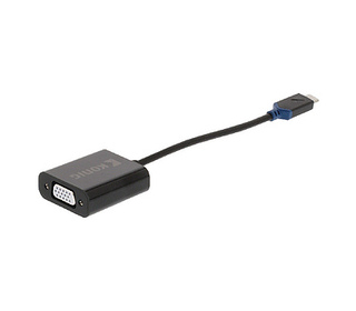 König KNC64850E02 adaptateur graphique USB Noir
