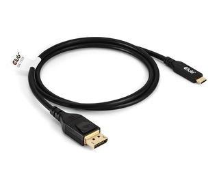 CLUB3D CAC-1559 câble vidéo et adaptateur 1 m USB Type-C DisplayPort Noir