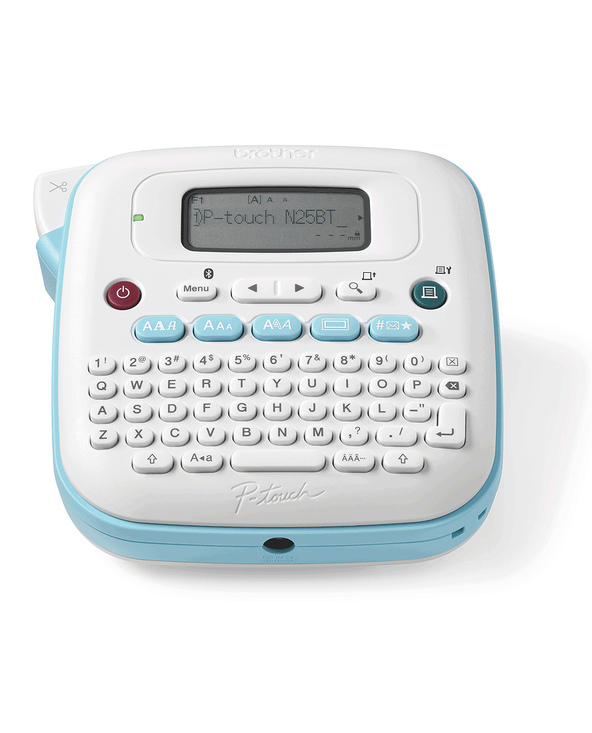 Brother PT-N25BT imprimante pour étiquettes Transfert thermique Couleur 180 x 180 DPI 12 mm/sec Sans fil Bluetooth