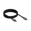 Vision TC 1MUSBCMAG/BL câble USB USB 3.2 Gen 2 (3.1 Gen 2) 1 m USB C Noir